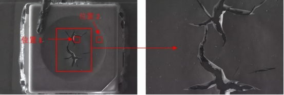 LED封装胶体老化测试效果