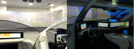 太阳光模拟驾驶环境