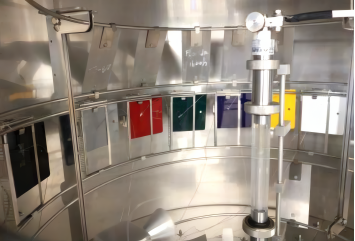 阳光模拟试板表面温度测试