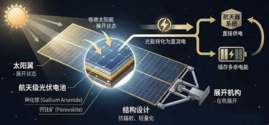太空光伏电池的作用